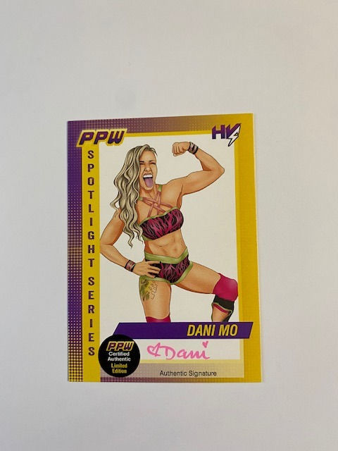PPW SPOTLIGHT SERIES LIMITED EDITION "CHASE" CARD DANI MO