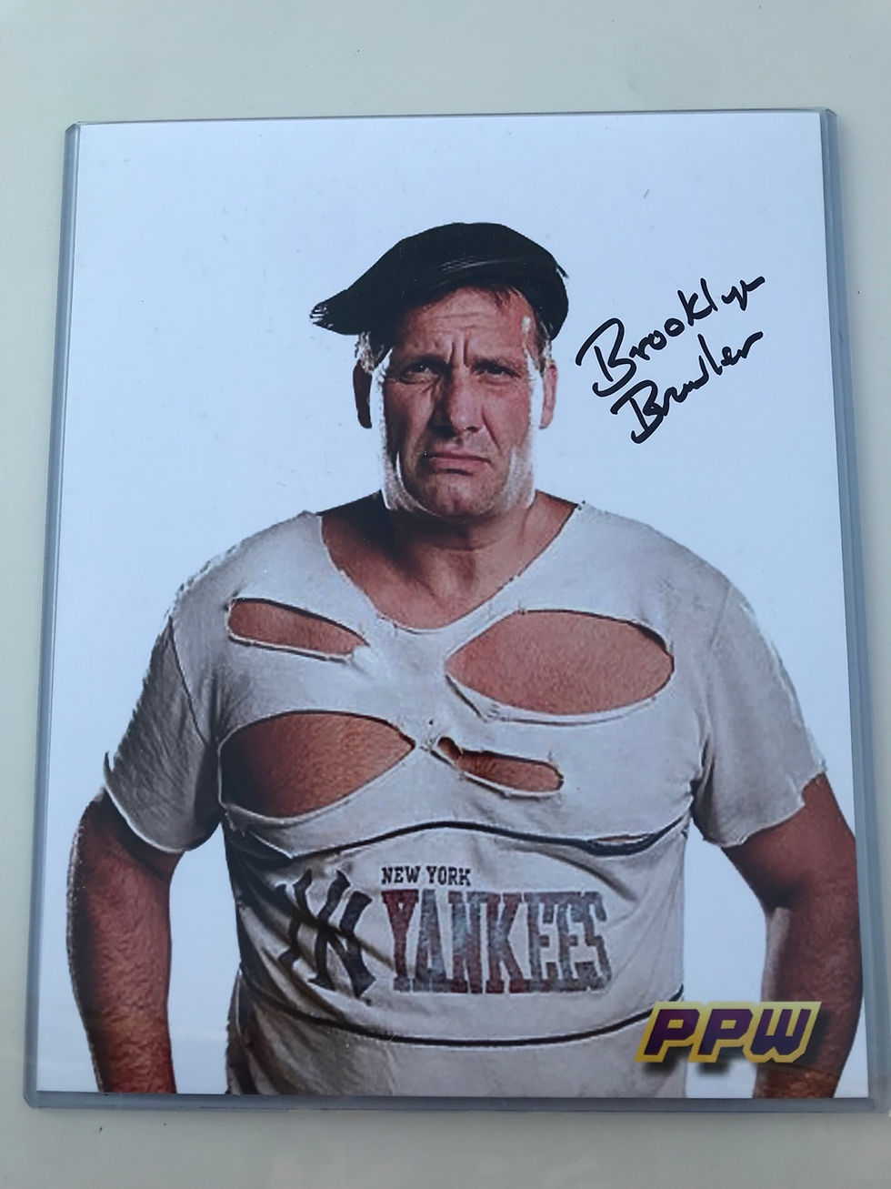 PPW AUTHENTIC AUTOGRAPH THE BROOKLYN BRAWLER