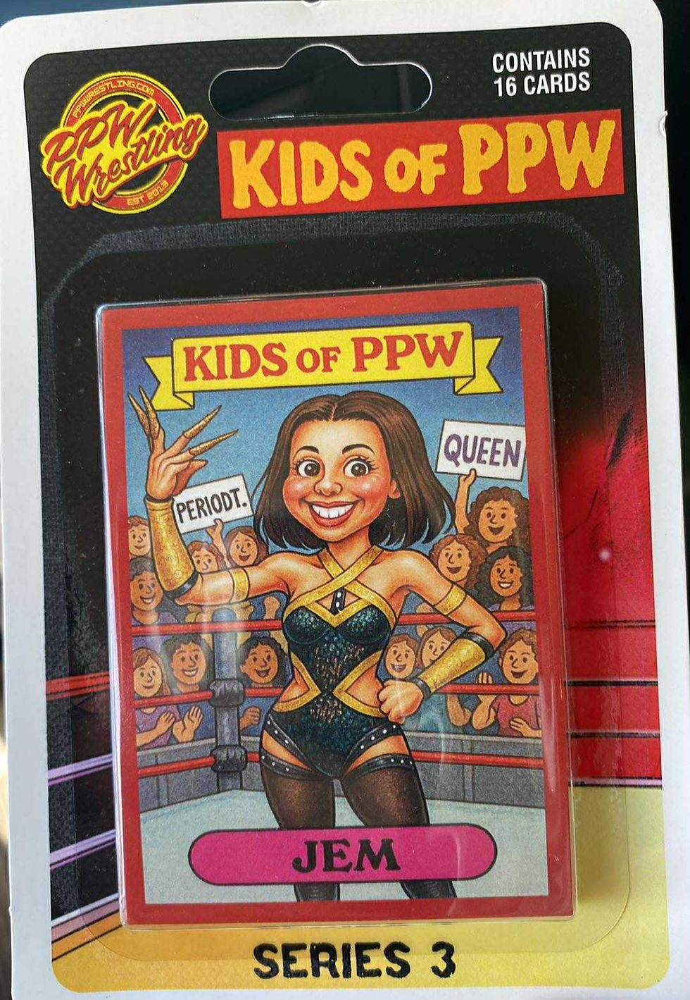 NEW ITEM : KIDS OF PPW SET OF (16) TRADING CARD SERIES 3