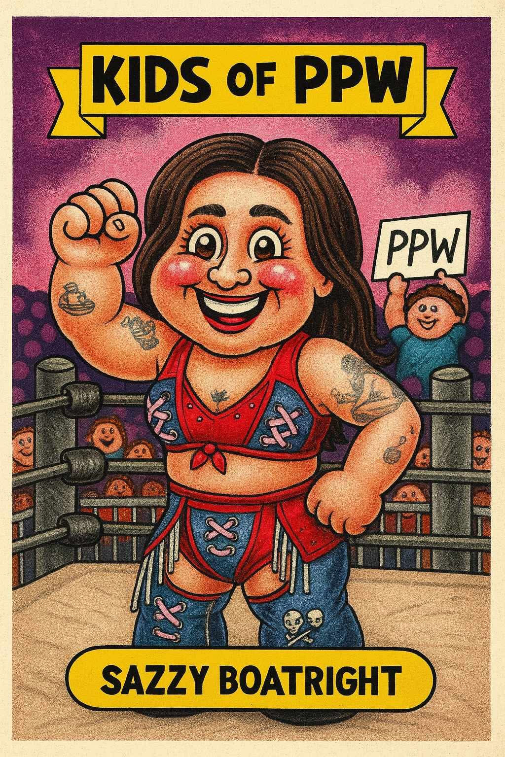 NEW ITEM : KIDS OF PPW SAZZY BOATRIGHT TRADING CARD SERIES2
