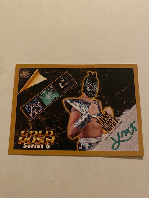 PPW TRADING CARDS SERIES 6 CHASE "GOLD RUSH" YURI NAGI