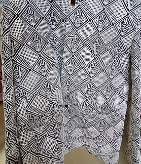 Men jodhpuri blazer black & white (82)