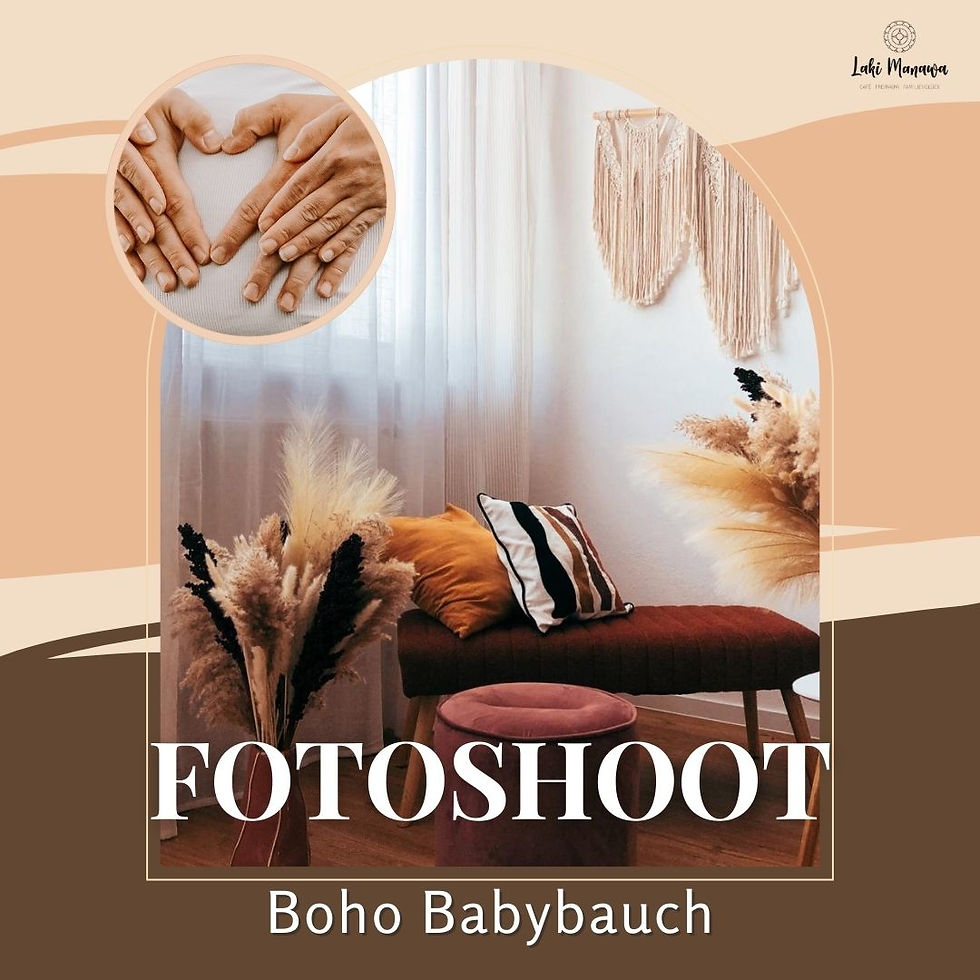 Boho Babybauch Fotoshooting (99€)