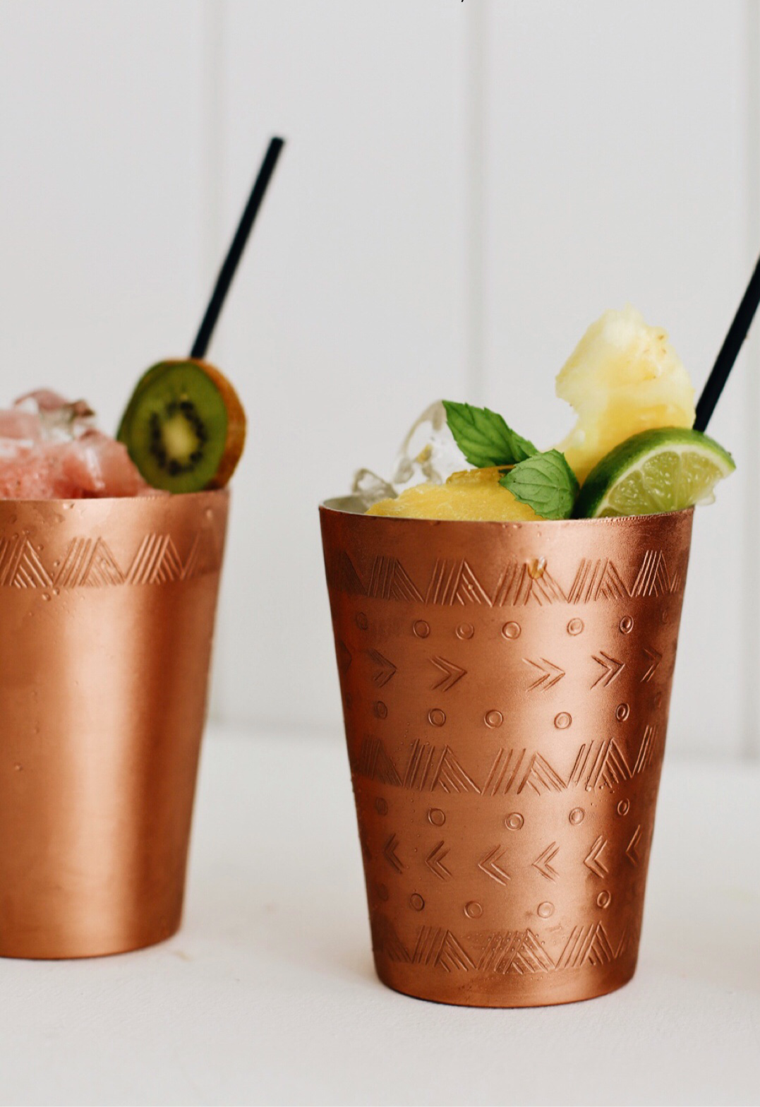 Boho Copper Cocktail Glass