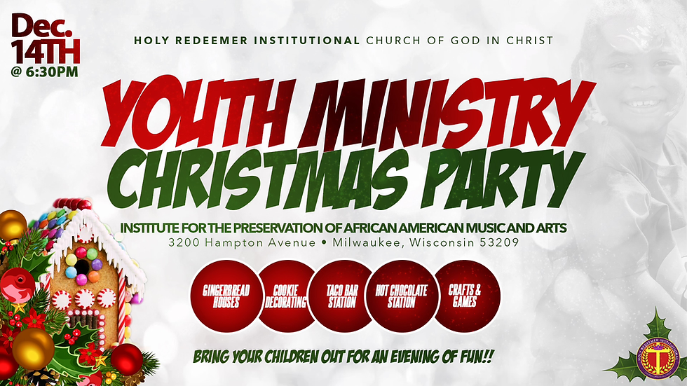 Youth Ministry Christmas Party