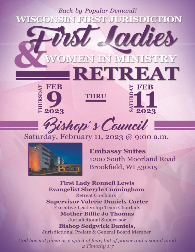 First Ladies and Women in Ministry Retreat