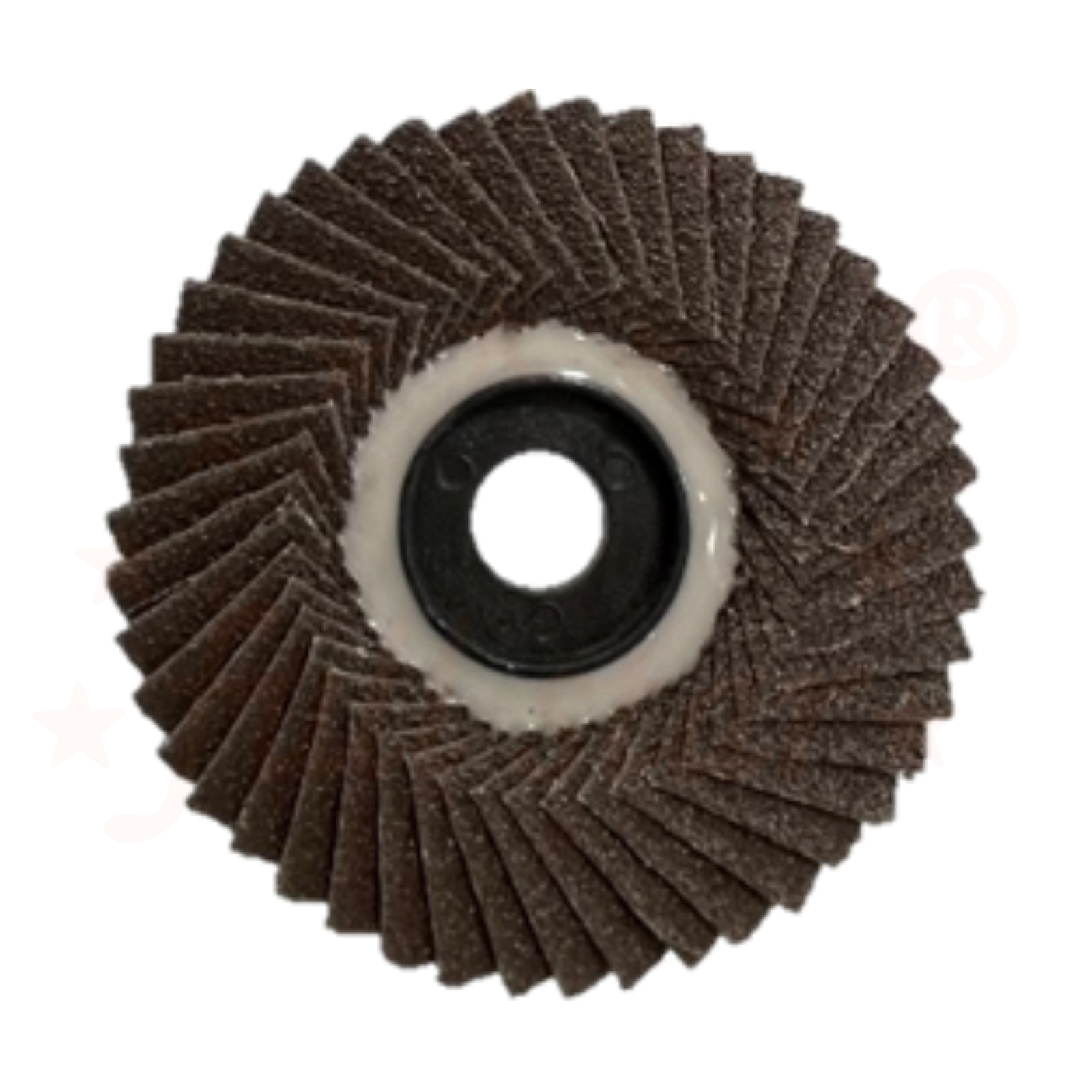 จานทรายซ้อนหลังอ่อน Aluminium Oxide Flexible Flap Disc