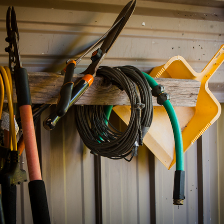 storage shed organization, robb's portable buildings