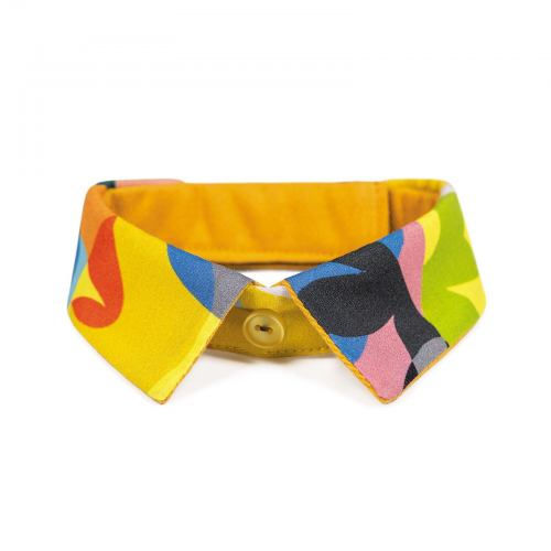 Прев'ю: Комірець Pet Fashion «Bright» для собак розмір S-М жовтий