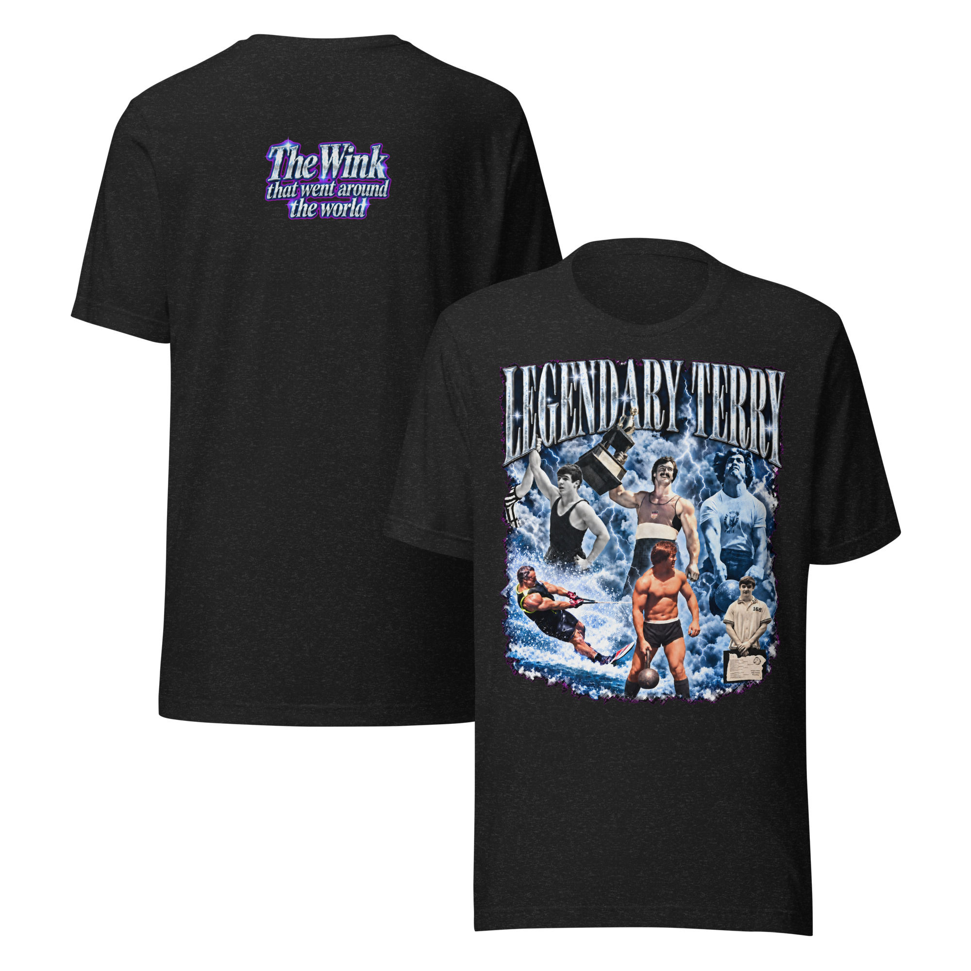 Legendary Terry — Front and Back T-Shirt