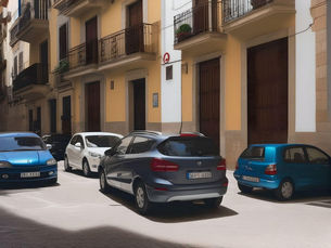 Цветные зоны парковки в Испании: