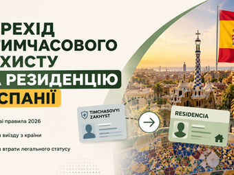 тимчасовий захист в Іспанії, резиденція в Іспанії, українці в Іспанії, легалізація в Іспанії, перехід на резиденцію, посвідка на проживання в Іспанії, довгострокова резиденція в Іспанії, arraigo в Іспанії, TIE Іспанія, нові правила 2026, SEM 2/2026, Іспанія 2026, імміграція до Іспанії, тимчасовий захист для українців, легальний статус в Іспанії