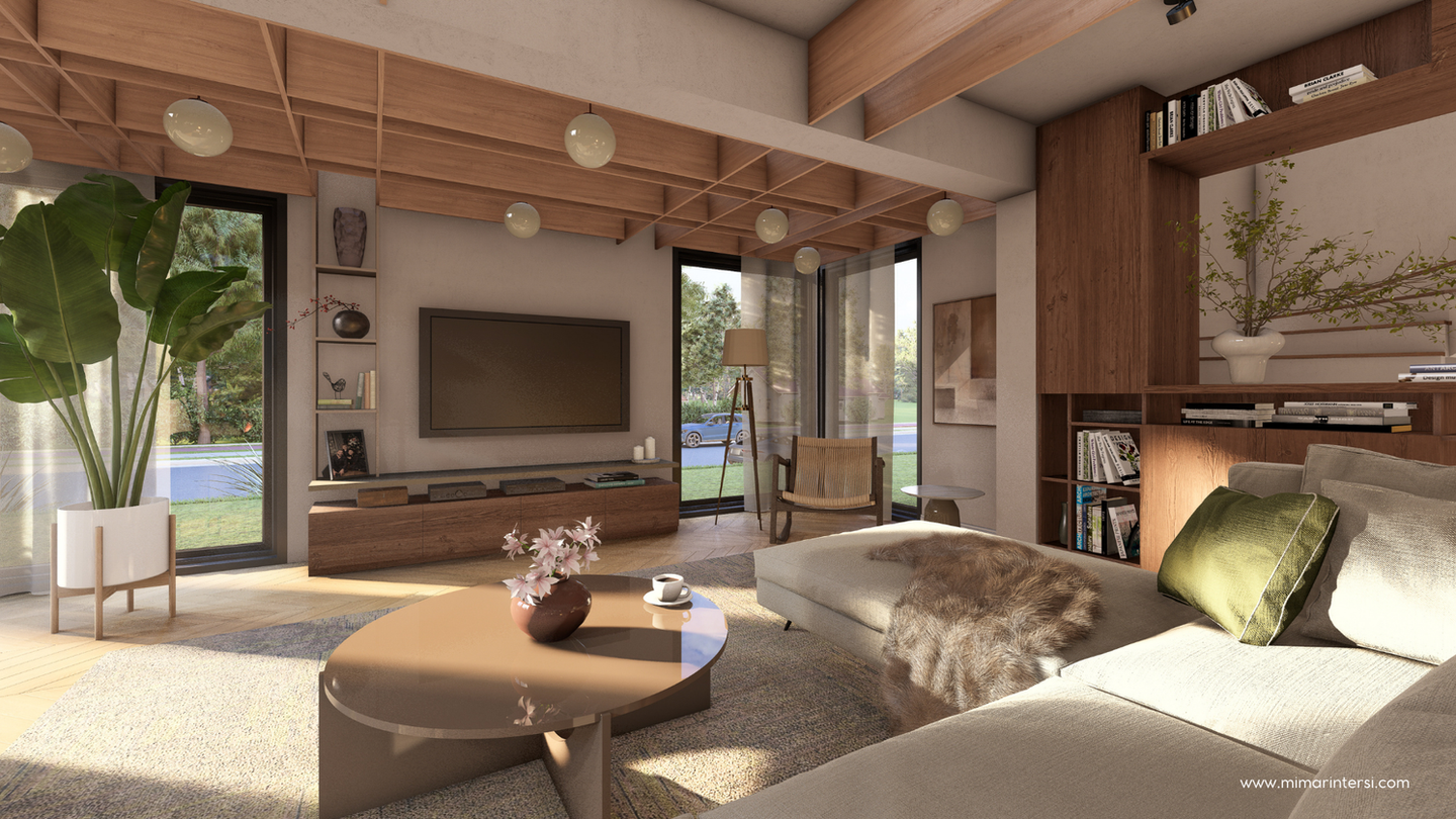 Salon ve Yemek Odası Tasarımı 