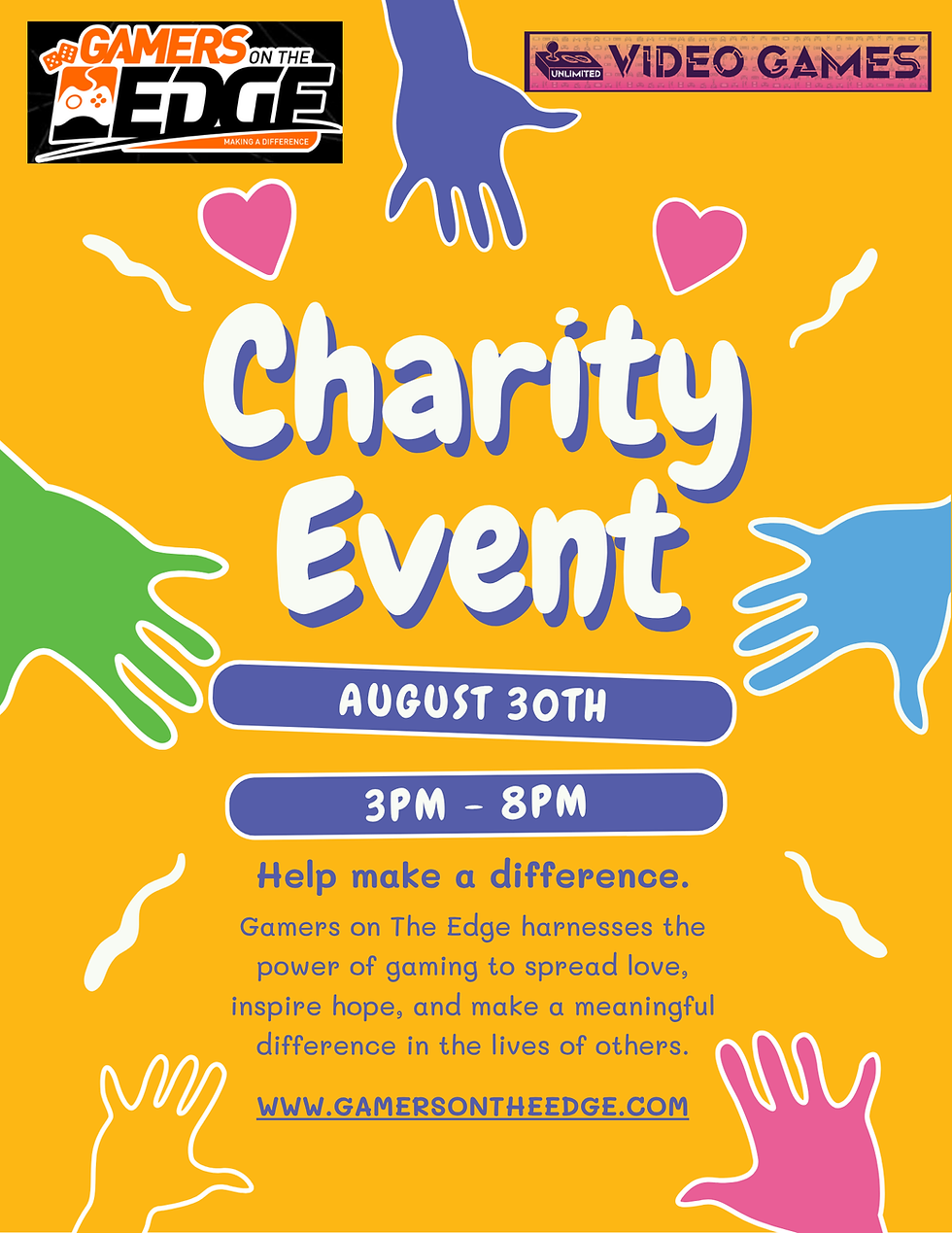 Last Saturday Charity! Tournaments, Food Truck and Vendors!