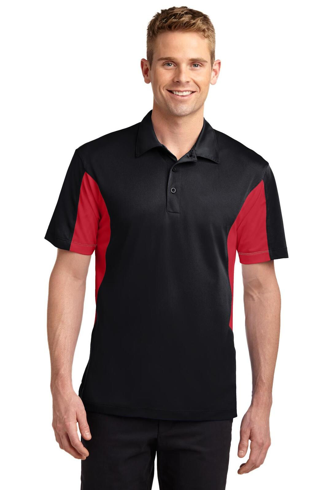 Sport-Tek Men's Side Blocked Micropique Sport-Wick Polo ST655
