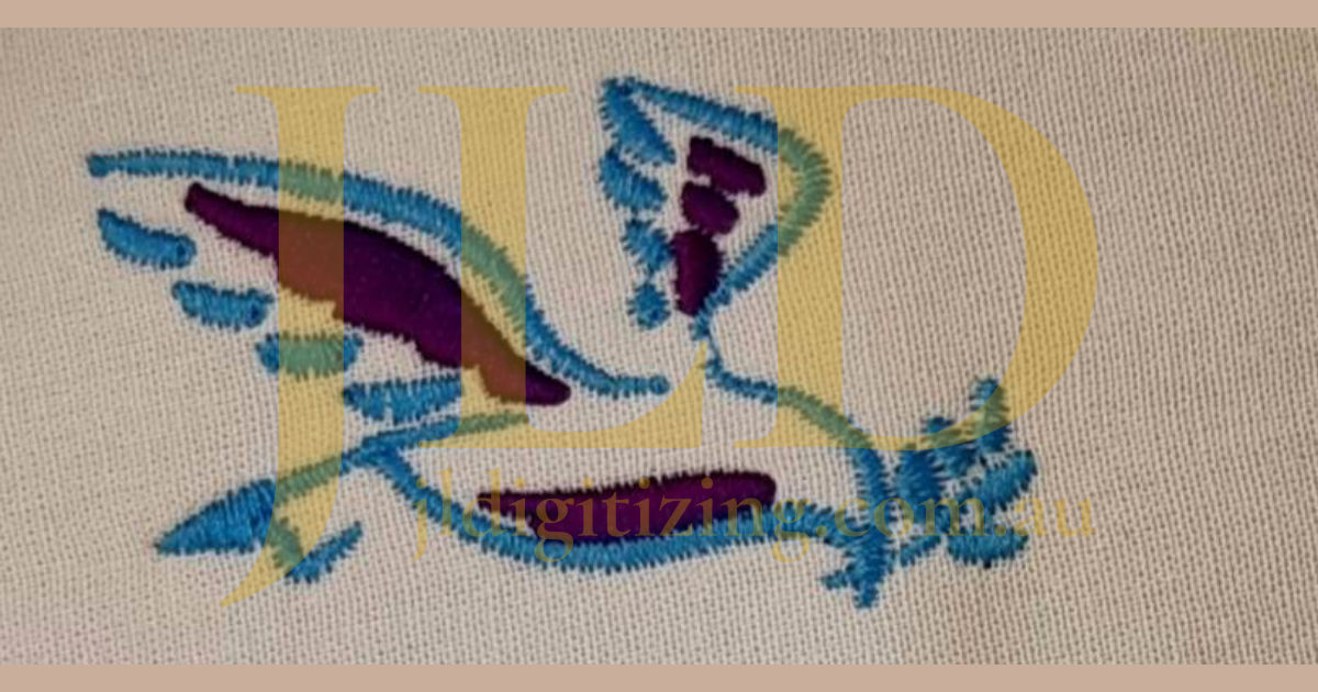 Simple Birds V1.3sml - 38x61mm - Machine Embroidery Design