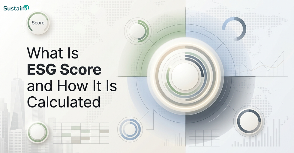 What is ESG Score and How It Is Calculated