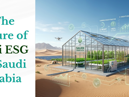 The Future of Agri-ESG: Scaling Carbon Credits in Saudi Arabia’s Agriculture Sector