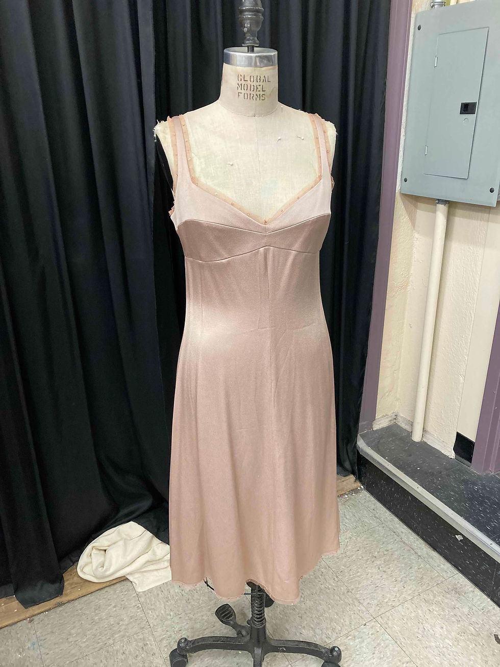 dress before