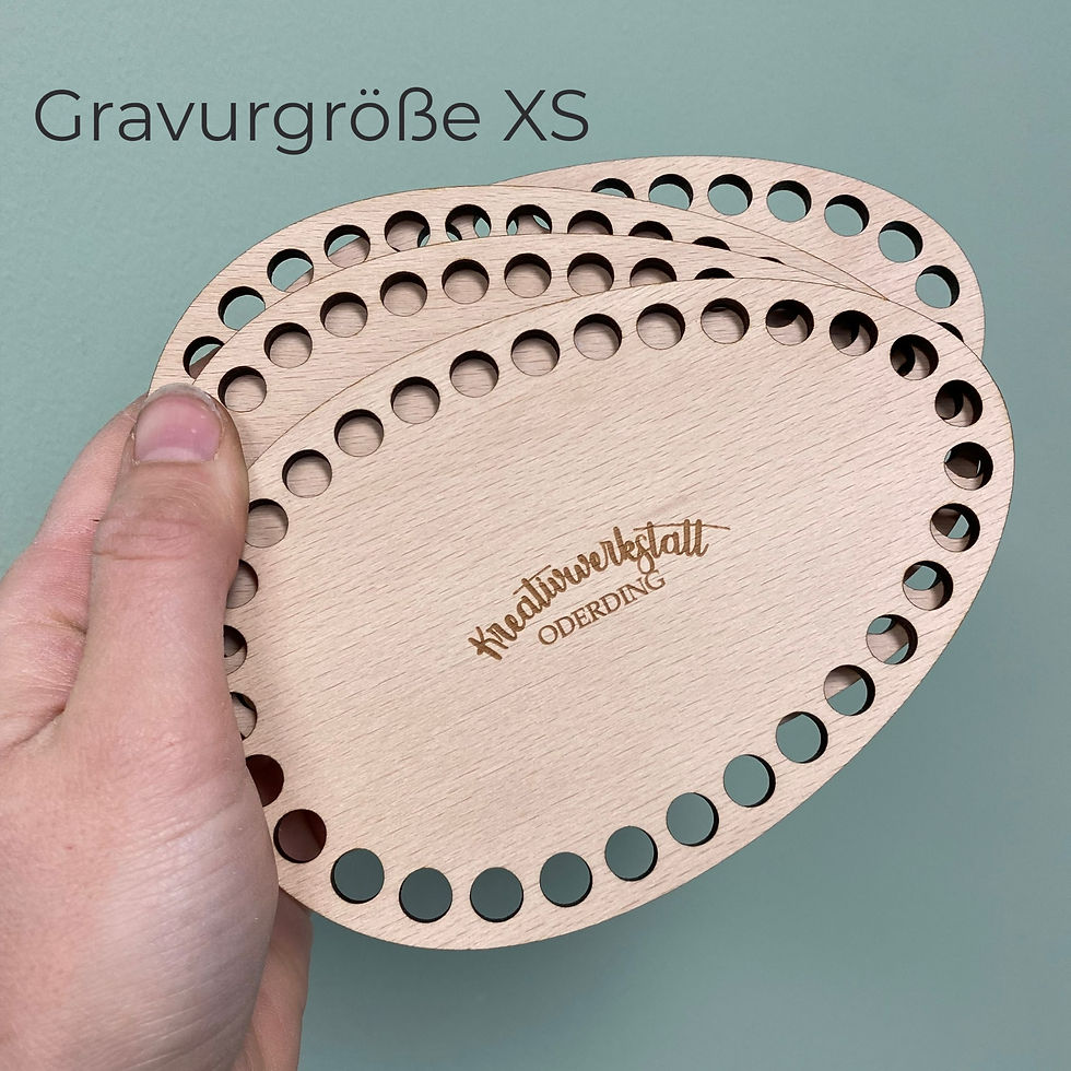 Miniaturbild: Gravur für Häkelböden