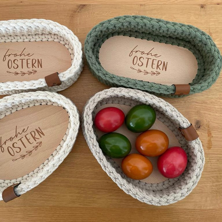 Miniaturbild: Gravur für Häkelböden - Ostern