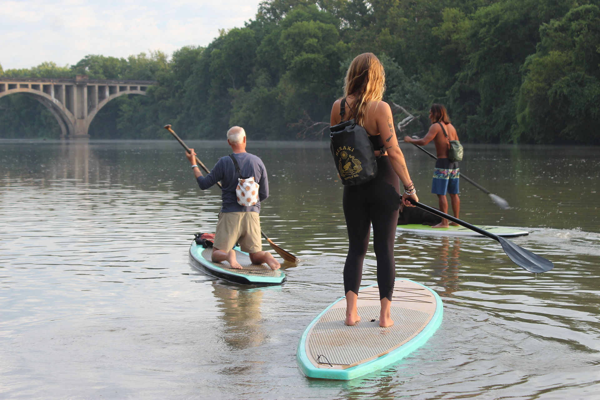 Meraki Drybag on the river