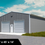 Thumbnail: Pewter Gray Commercial Metal Garage