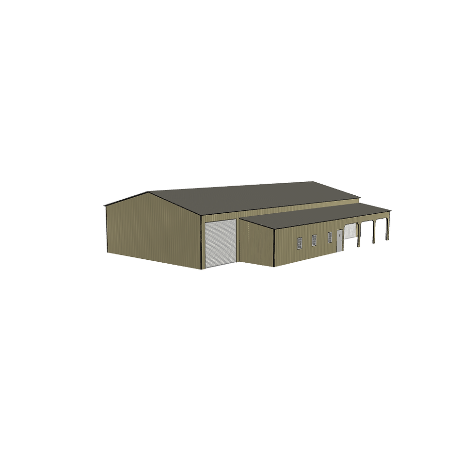 Thumbnail: Modern Steel Commercial Building Right