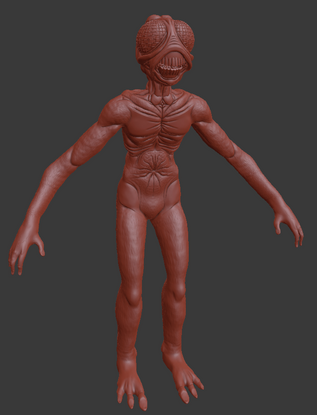 3d monster