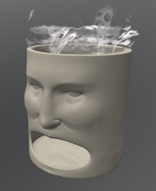 3d model cup
