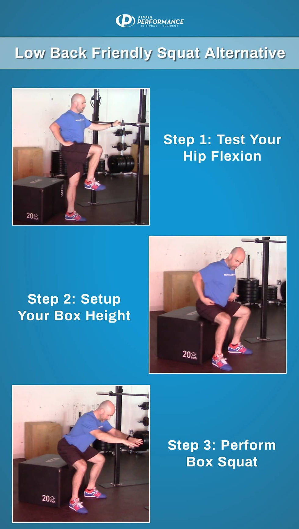 Low back friendly squat alternative