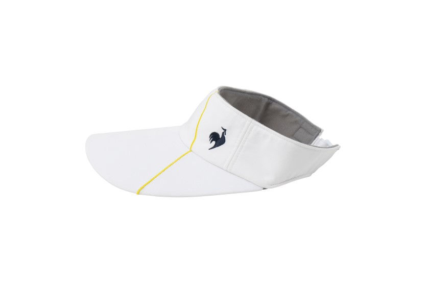 Thumbnail: Le Coq Sportif Long Sun Visor - White (QTCVJC22-WH)