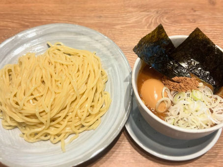 A bowl of tsukemen (dipping ramen) at Fuunji
