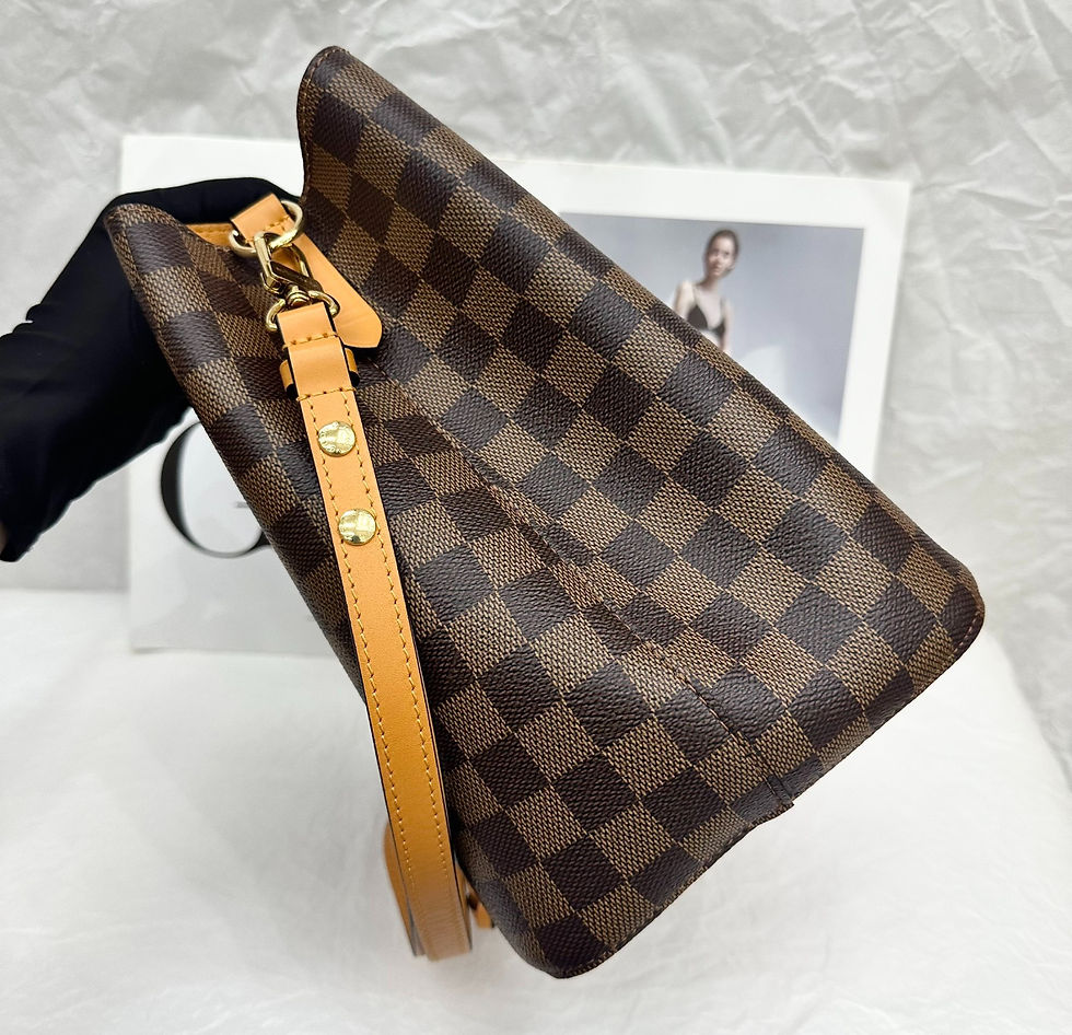 縮圖：LV Damier NeoNoe MM 棋盤水桶包