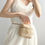 縮圖：Dior Lady Dior vanity case lambskin beige