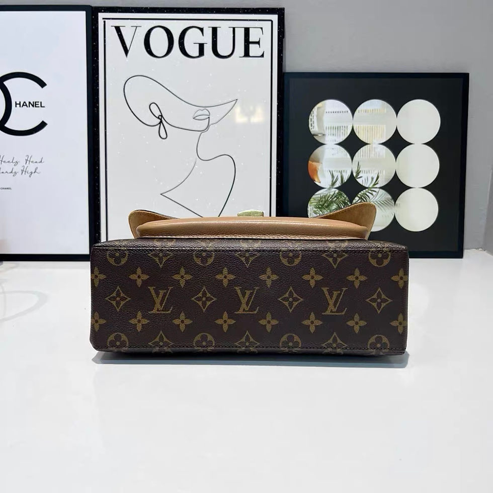 縮圖：Louis Vuitton LV Monogram Marignan Sesame LV郵差包