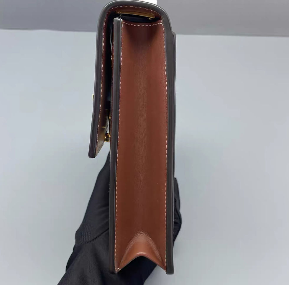 縮圖：BURBERRY robin TB帆布手機包