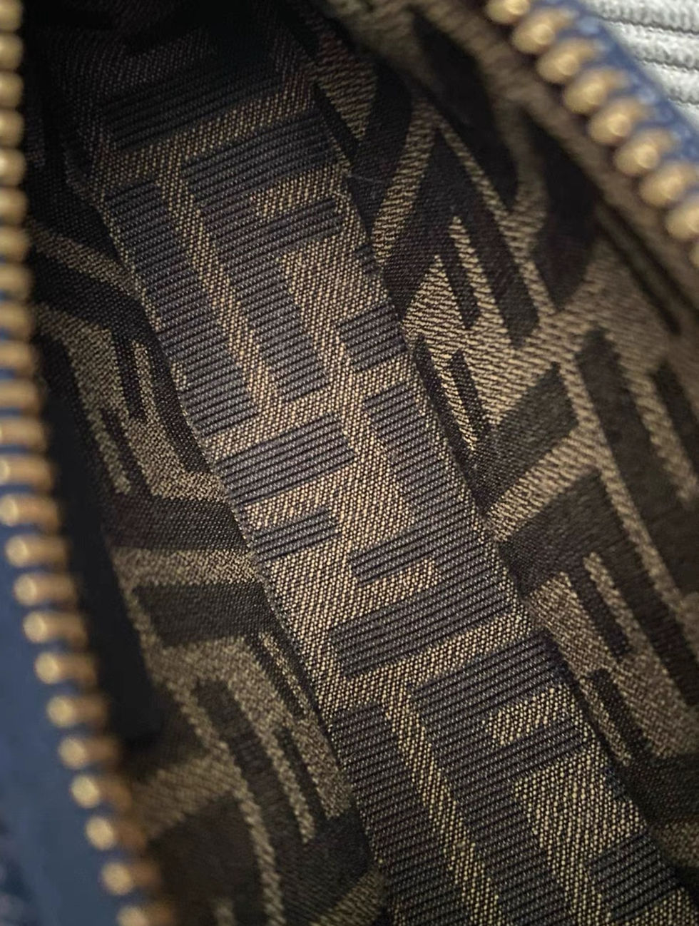 縮圖：Fendi nano fendi graphy denim