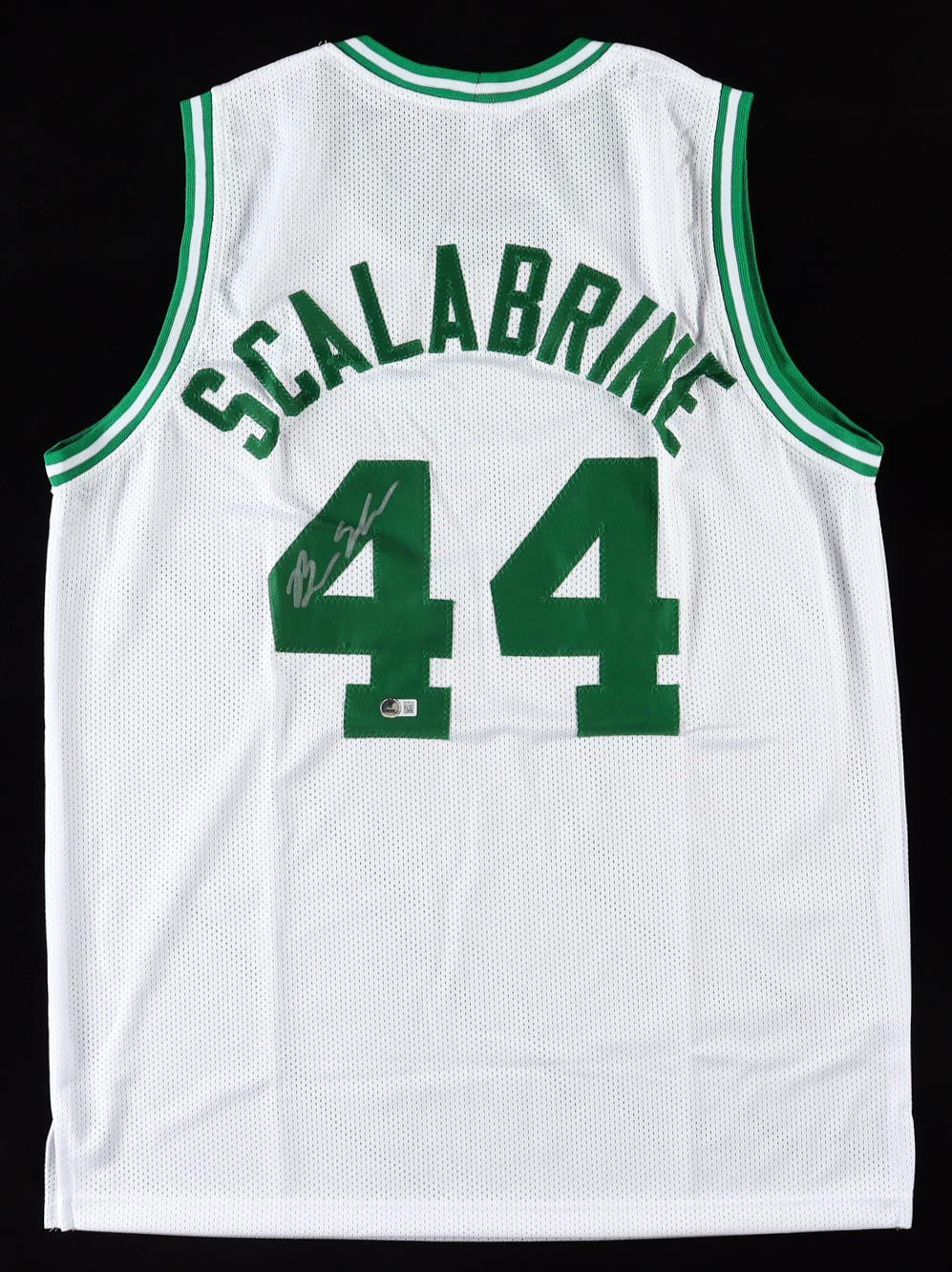 Brian Scalabrine Signed Boston Celtics Custom Stitched Jersey – Beckett COA