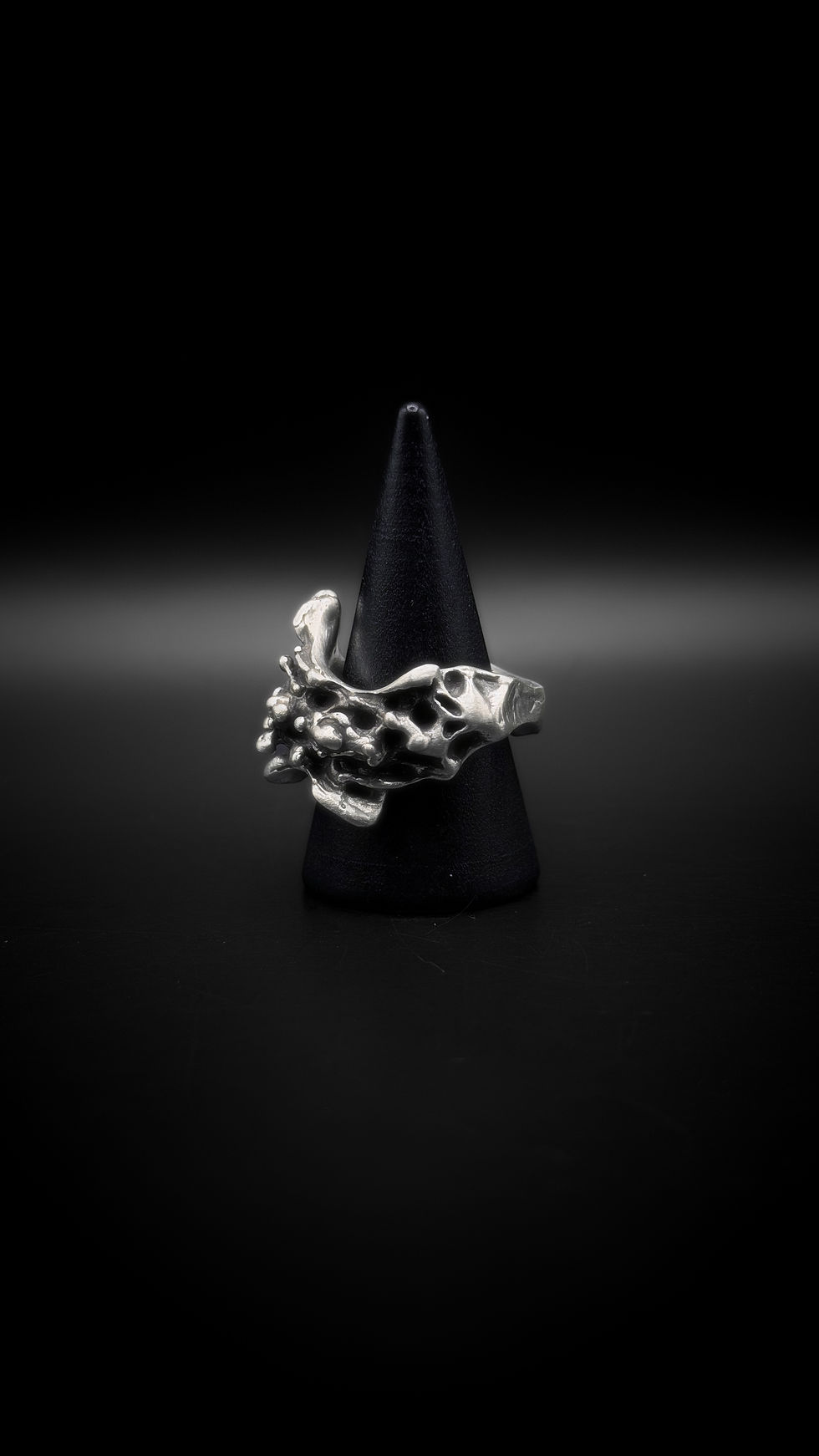 Thumbnail: Amorphous, Sterling Silver Ring