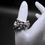Thumbnail: Amorphous, Sterling Silver Ring