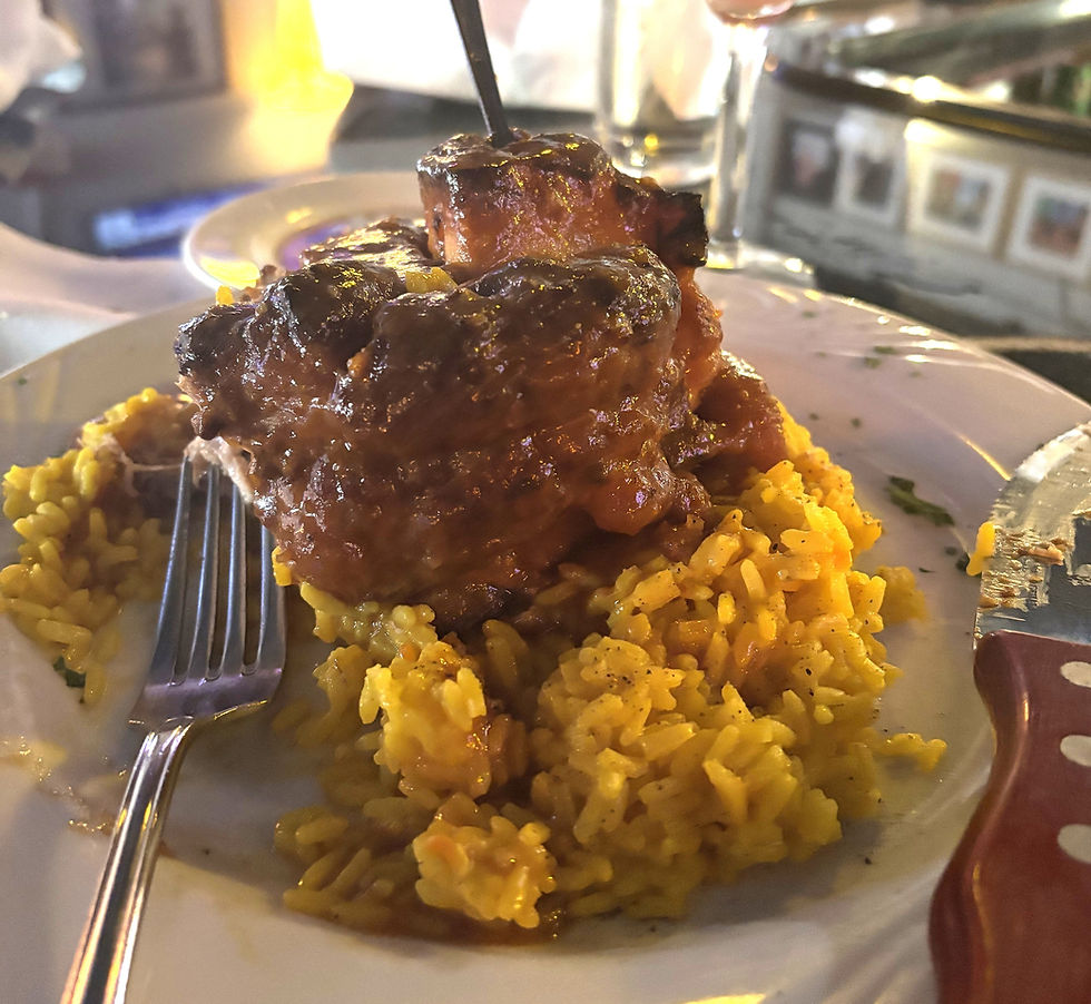 Big Osso Buco at Alex's Bar & Grille