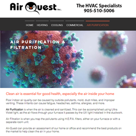AirQuest website
