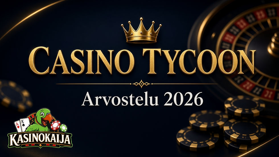 Casino Tycoon arvostelu 2026 – bonus, kotiutus ja ehdot