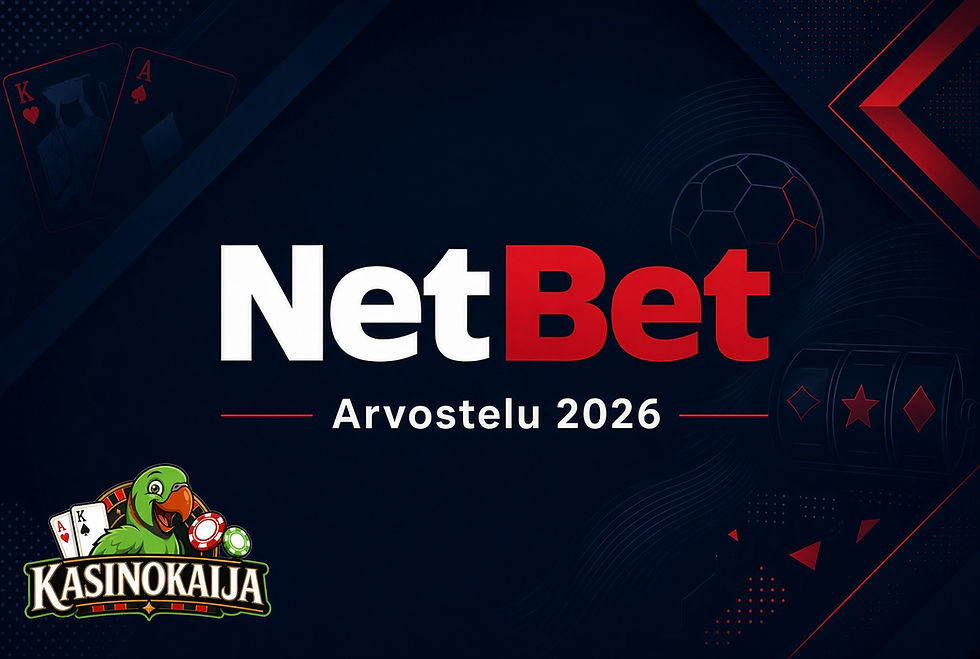 NetBetin suomenkielinen kasinosivu