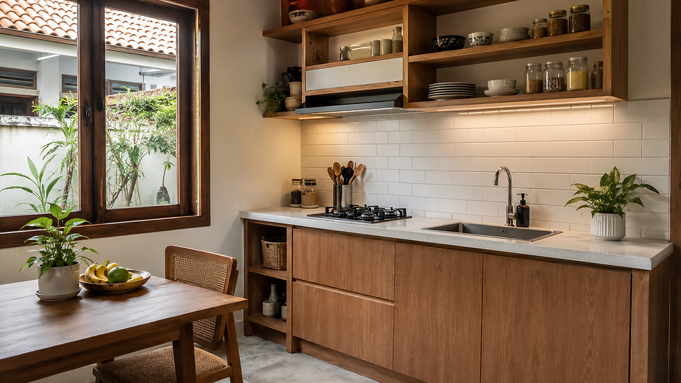 Inspirasi Dapur Minimalis untuk Rumah Kecil di Solo: Fungsional dan Tetap Estetis
