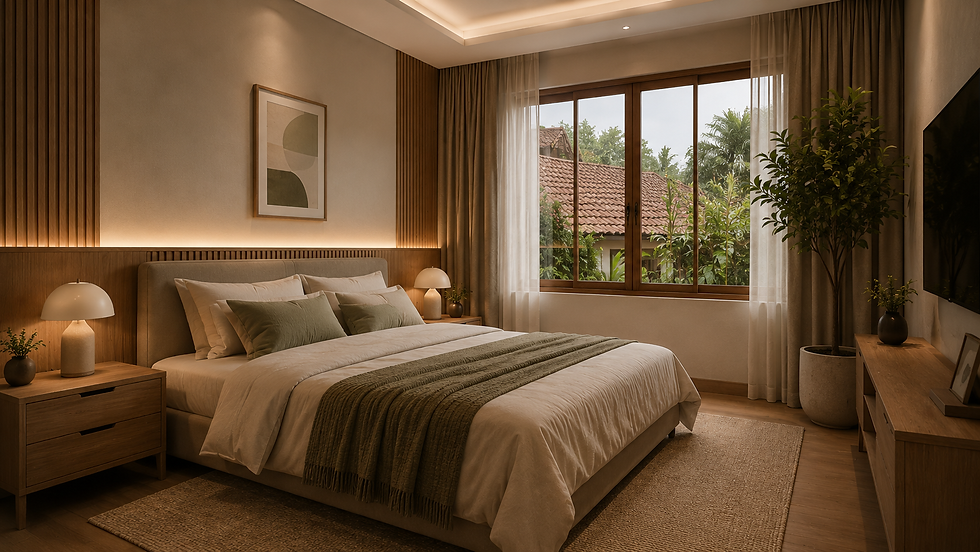 Inspirasi Kamar Tidur yang Nyaman dan Tenang untuk Rumah di Solo