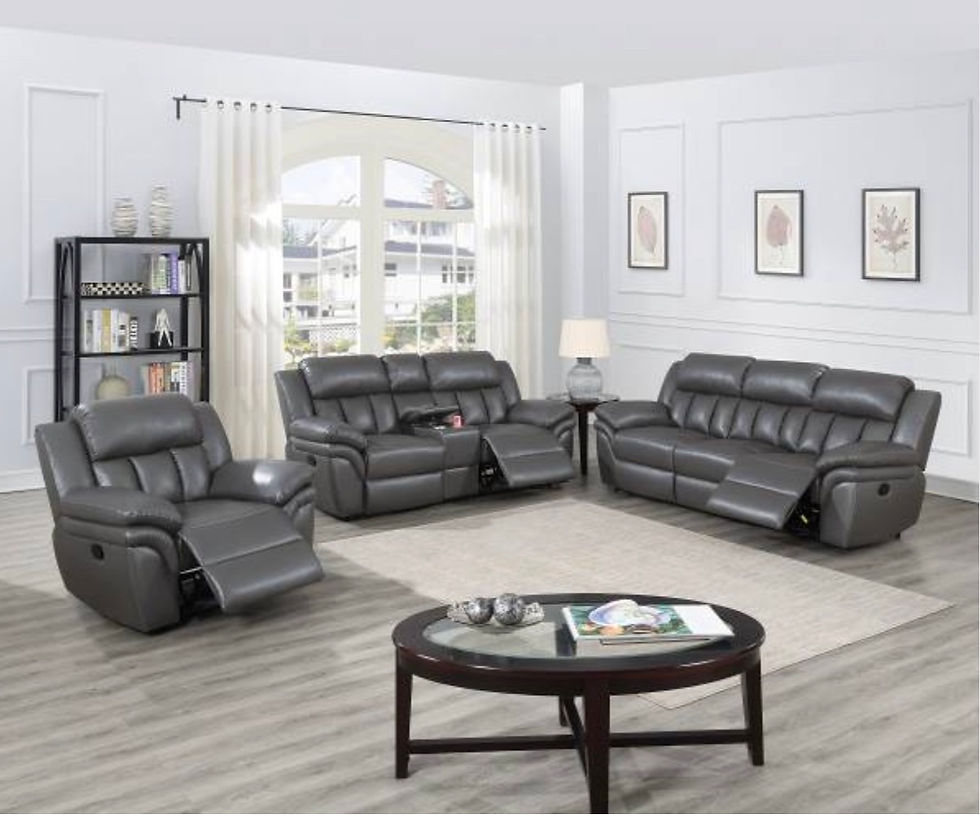 Thumbnail: POWER MOTION SOFA LOVESEAT AND CHAIR 3PCS