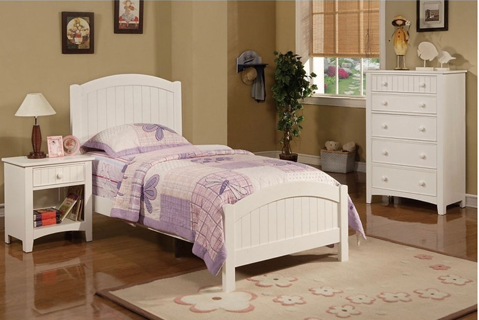 Thumbnail: Full bed  with nightstand and chest