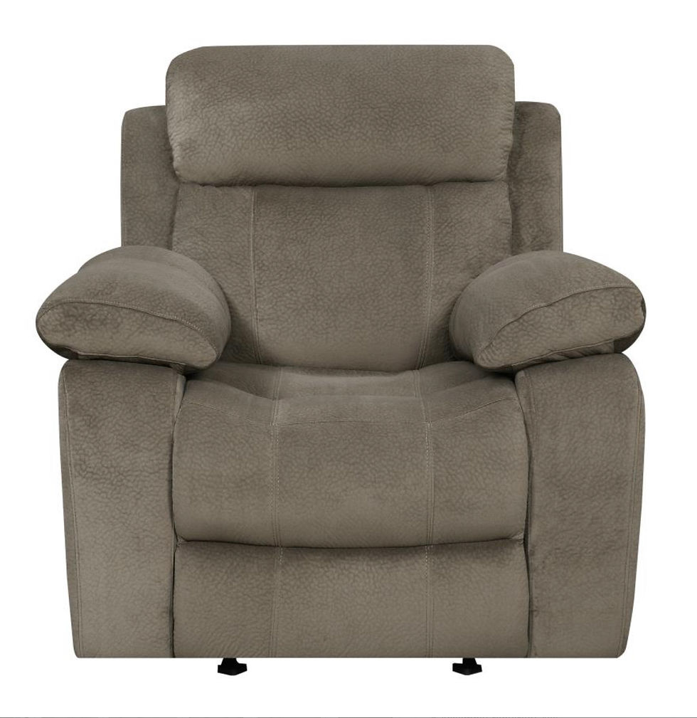 Thumbnail: Pillow Top Arm Glider Recliner Mocha